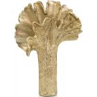 John Richard Ginkgo Leaf Vase in Gold I - (Quick Ship)