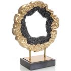 John Richard Black Geode Sculpture