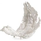 John Richards Time-Worn Leaf Sculpture, Small Nickel