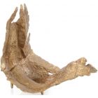 John Richards Time-Worn Leaf Sculpture, Large Brass