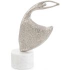 John Richards Windswept Waltz Sculpture on Marble, Nickel III