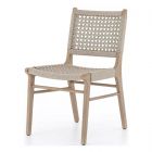 Four Hands Delmar Outdoor Dining Chair - Washed Brown