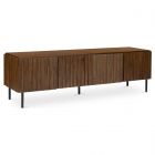 Moe's Home Collection Lincoln Media Cabinet in Brown
