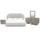Bernhardt Furniture Monolith Panel Bedroom Set #B158 Fabric