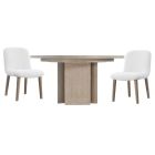 Bernhardt Loggia 3pc Round Dining Set #K2210