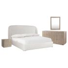 Bernhardt Loggia Shelter Bedroom Set with Three Drawer Nightstand, Queen