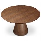 Moe's Home Collection Otago 47" Round Dining Table in Walnut