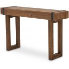 AICO Michael Amini Kathy Ireland Brooklyn Walk Console Table (CL1A) - CLEARANCE SALE