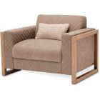 AICO Michael Amini Kathy Ireland Hudson Ferry Chair and a Half ABR (CL1A) - CLEARANCE SALE