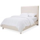 AICO Michael Amini Kathy Ireland A La Carte Emerson Eastern King Upholstered Bed, Powder (CL1A) - CLEARANCE SALE