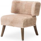 AICO Michael Amini A La Carte HalfMoon Curved Back Chair (CL1A) - CLEARANCE SALE