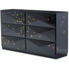 AICO Michael Amini Kathy Ireland A La Carte Illusions Windy Leaves Cabinet (CL1A) - CLEARANCE SALE