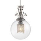 Nick Alain L.Welk 14" Pendant - Nickel