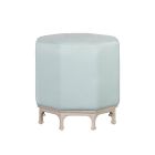 Lily Koo Layla Ottoman in Driftwood