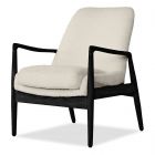 Mobital Reynolds Lounge Chair in Cream Boucle Fabric