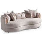 AICO Michael Amini Carmela Sofa Almond Gold