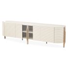 AICO Michael Amini Mod Dream Media Cabinet in Rich Champagne (Promo)
