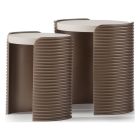 AICO Michael Amini Mod Dream Nesting Tables in Rich Champagne (Promo)