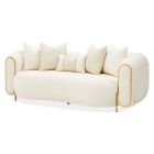 AICO Michael Amini Sassani Loveseat in Crepe (Promo)