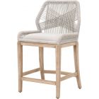 Essentials For Living Woven Loom Counter Stool