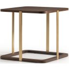 AICO Michael Amini Amora Side Table - Eggshell Walnut