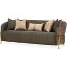 AICO Michael Amini Lisbon Sofa - Onyx Gold