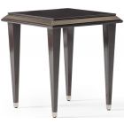 AICO Michael Amini Lousanne Side Table - Glossy Mocha Sand (CL1A) - CLEARANCE SALE