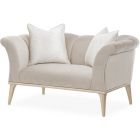 AICO Michael Amini Yvette Chair 1/2 Porcini - Medium Champagne (Promo)