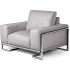 AICO Michael Amini Mia Bella Gianna Chair Half Light Gray