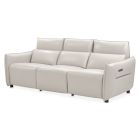 AICO Michael Amini Mia Bella Verona 3pc Sectional Sofa in Light Gray (Promo)