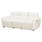 AICO Michael Amini Mia Bella Verona 3pc Sectional Sofa in Snow White (Promo)