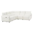 AICO Michael Amini Mia Bella Verona 5pc Sectional Set in Snow White (Promo)