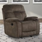 Parker Living Cooper Manual Glider Recliner in Shadow Brown - Black Friday Sale 