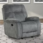Parker Living Cooper Manual Glider Recliner in Shadow Grey - Black Friday Sale 