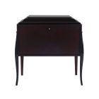 Lily Koo Mercer Nightstand in Havana, Black Lacquer