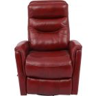 Parker Living Gemini Manual Swivel Glider Recliner in Rouge