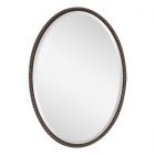 Uttermost Sherise Bronze Oval Mirror