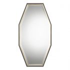 Uttermost Savion Gold Octagon Mirror