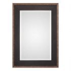 Uttermost Staveley Rustic Black Mirror
