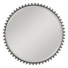 Uttermost Taza Round Iron Mirror