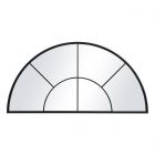 Uttermost Rousseau Iron Window Arch Mirror