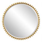 Uttermost Taza Gold Round Mirror