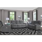 Parker Living Polaris Power Sofa Set in Bizmark Grey