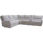 Parker Living Stellar 6 Piece Modular Power Reclining Sectional in Bloke Cotton (Hotbuy Promo)