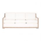 Essentials For Living Stitch & Hand Manhattan 85" Wood Trim Sofa Peyton-Pearl (CL1A) - CLEARANCE SALE