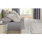 AICO Michael Amini Messina 4pc King Quilt Set - Platinum (Promo)