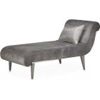 AICO Michael Amini Roxbury Park Chaise Gray Pearl