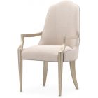 AICO Michael Amini Malibu Crest Asmb.Arm Chair Chardonnay