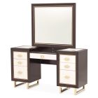 AICO Michael Amini Belmont Place Vanity with Mirror in Espresso