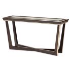 AICO Michael Amini Belmont Place Console Table in Espresso